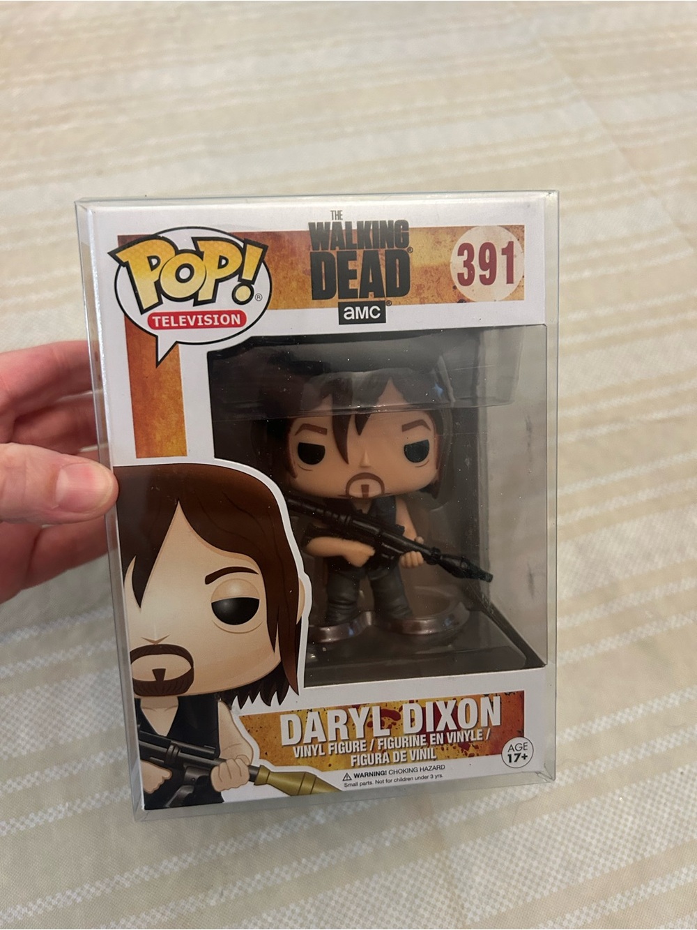 Funko Pop! Television Daryl Dixon Vinyl Figure - Black, Brown